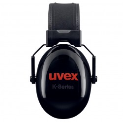 Orejeras K-Series10 negro/rojo SNR 36 dB, ref. 2630030 UVEX 2