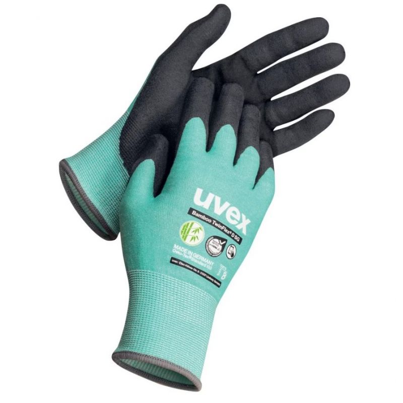 Par de guantes Bamboo TwinFlex® D SG 60092 UVEX