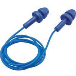 Caja de 50 tapones whisper 2111261 azul SNR 22 dB Talla S UVEX