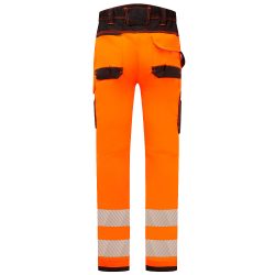Pantalón alta visibilidad naranja flúor negro, ref: PW303OBR, PORTWEST 2