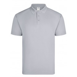 Polo de trabajo Coolpass color gris, ref. PS160U_222, Velilla