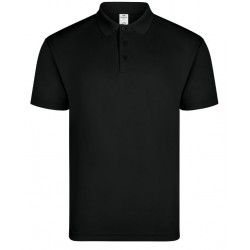 Polo de trabajo Coolpass color negro, ref. PS160U_200, Velilla