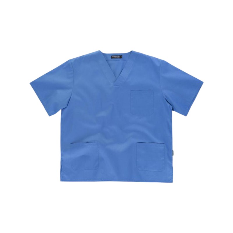 Casaca unisex color celeste, ref. B9200, WORKTEAM
