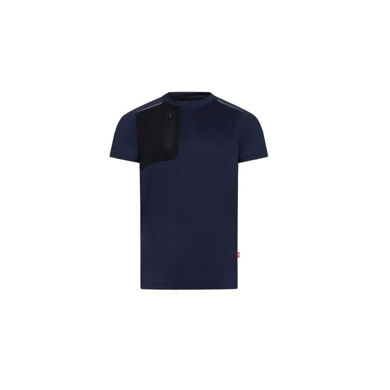 Camisetas de trabajo GRS V.Dynamix color Azul Marino, ref. 105635_61, Velilla