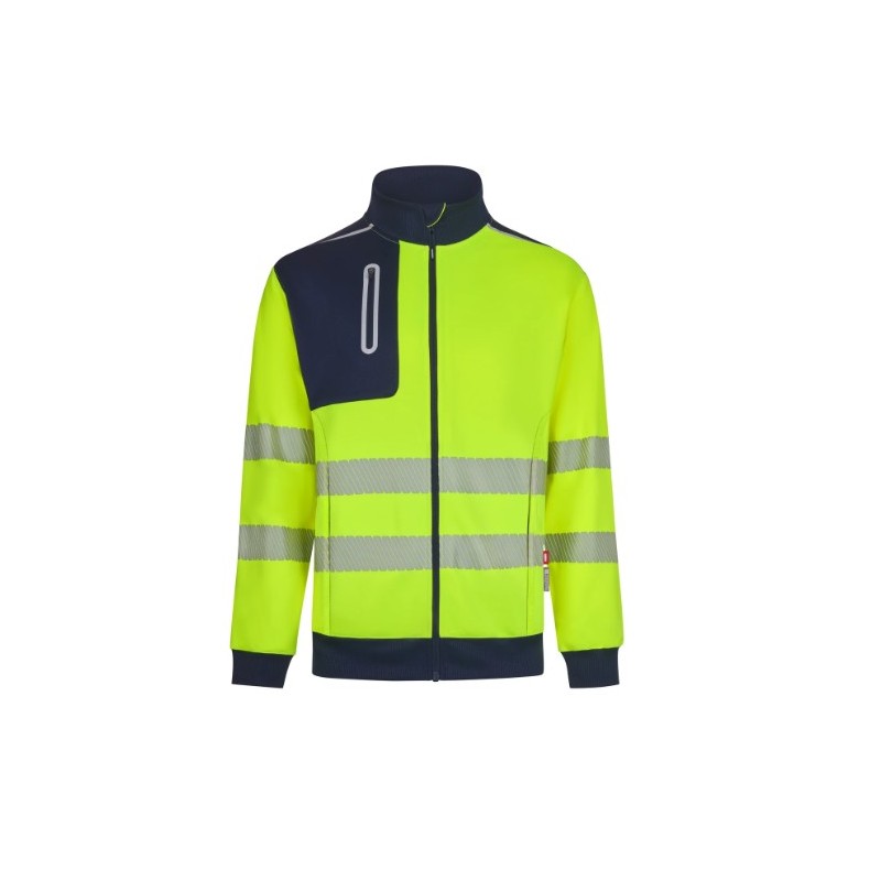 Chaqueta V.Dynamix Hi Vis, ref: 305730_61/20 Navy/Amarillo Flúor, Velilla