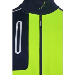 Chaqueta V.Dynamix Hi Vis, ref: 305730_61/20 Navy/Amarillo Flúor, Velilla 5