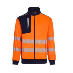 Chaqueta V.Dynamix Hi Vis, ref: 305730_61/19 Navy/Naranja Flúor, Velilla