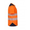 Camiseta V.Dynamix Hi Vis, ref: 305630_61/19 Navy/Naranja Flúor, Velilla 3