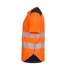 Camiseta V.Dynamix Hi Vis, ref: 305630_61/19 Navy/Naranja Flúor, Velilla 4