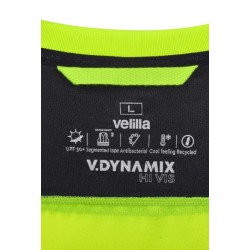 Camiseta V.Dynamix Hi Vis, ref: 305630_00/20 Negro/Amarillo Flúor, Velilla 5