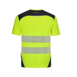 Camiseta V.Dynamix Hi Vis, ref: 305630_00/20 Negro/Amarillo Flúor, Velilla 2