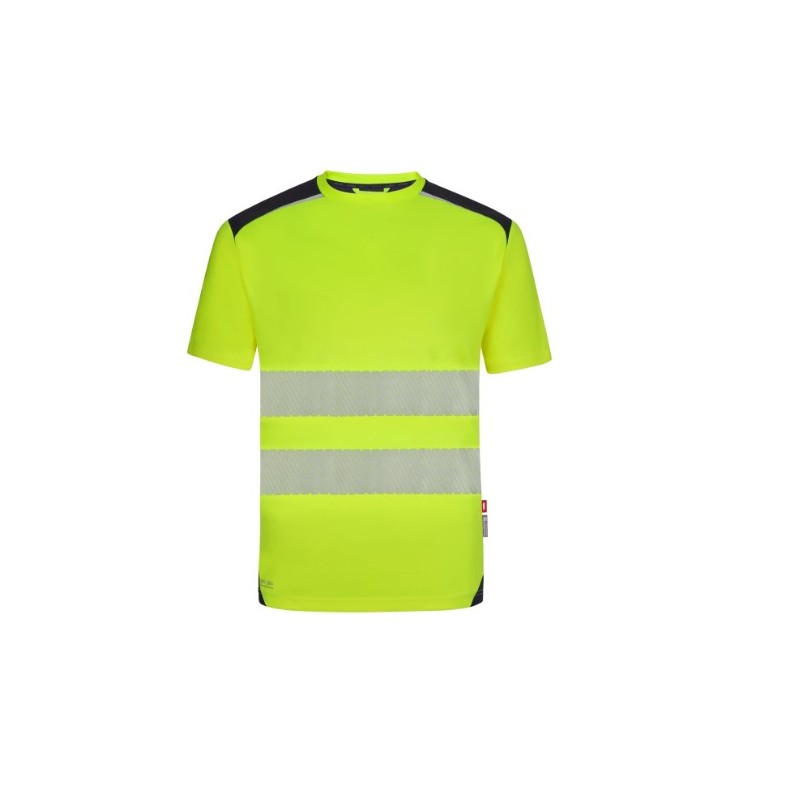 Camiseta V.Dynamix Hi Vis, ref: 305630_00/20 Negro/Amarillo Flúor, Velilla