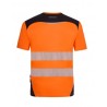 Camiseta V.Dynamix Hi Vis, ref: 305630_00/19 Negro/Naranja Flúor, Velilla 2