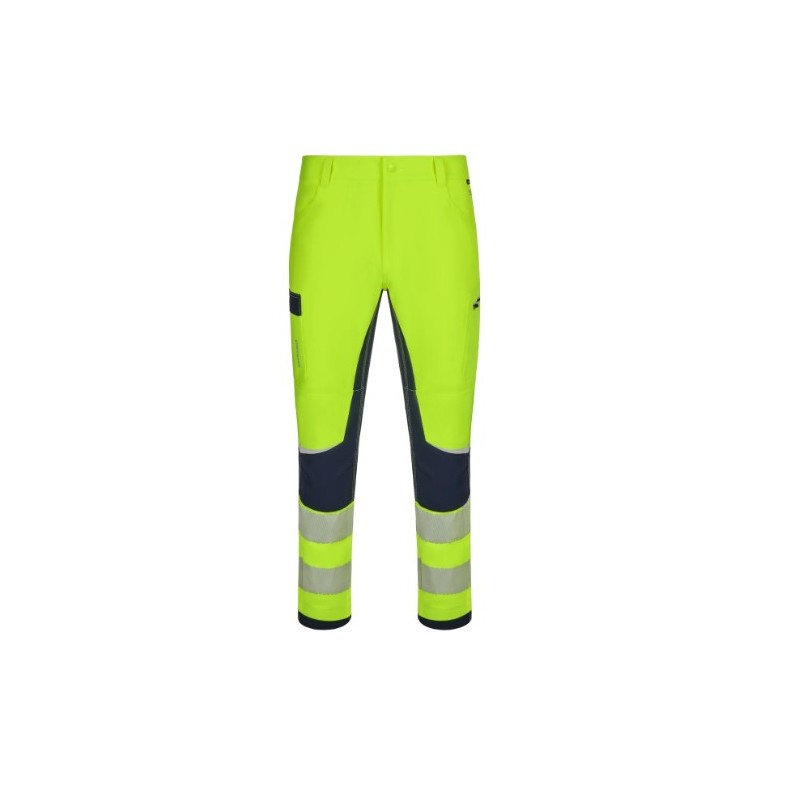 Pantalón 4-xtreme V.Dynamix Hi Vis, ref: 303030X_61/20 Navy/Amarillo Flúor,...