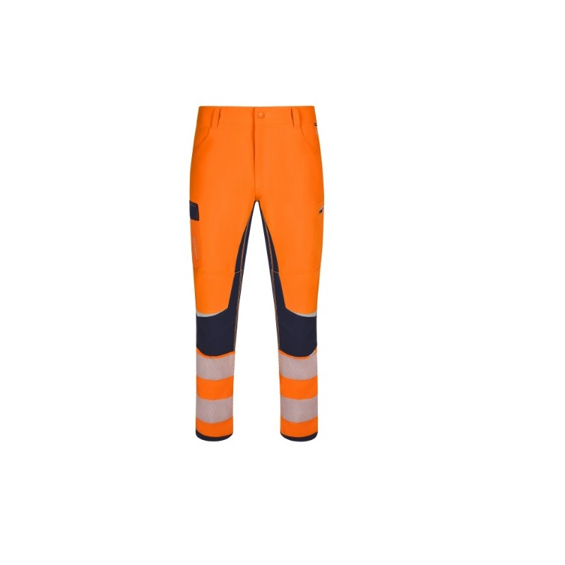 Pantalón 4-xtreme V.Dynamix Hi Vis, ref: 303030X_61/19 Navy/Naranja Flúor,...