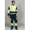 Polar Softshell alta visibilidad HOMBRE KINGSMANN STARLIGHT, Azul Marino con Amarillo Flúor 6
