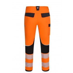 Pantalón 4-xtreme V.Dynamix Hi Vis, ref: 303030X_00/19 Negro/Naranja Flúor,... 2