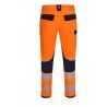 Pantalón 4-xtreme V.Dynamix Hi Vis, ref: 303030X_61/19 Navy/Naranja Flúor, Velilla 2