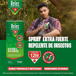 Spray Extra Fuerte Repelente Antimosquitos, Ref: 166764, Relec 3