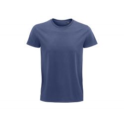 Camiseta laboral manga corta HOMBRE ajustada PIONEER color Denim, Sol´s