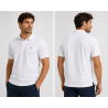 Polo manga corta blanco logo ITURRI 2