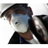Mascarillas 3M 9332+ FFP3 plegada y con válvula 2