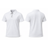 Polo blanco manga corta, COOLWORK ITURRI 1