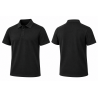 Polo negro manga corta, COOLWORK ITURRI 2