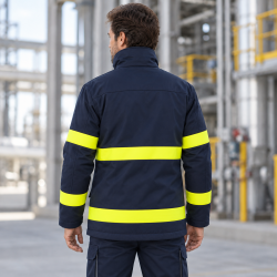 Parka Multirriesgo Alta Visibilidad HOMBRE KINGSMANN FIRELIGHT combinado navy