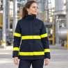 Parka Multirriesgo Alta Visibilidad MUJER KINGSMANN FIRELIGHT combinado navy 1