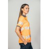 Polo alta visibilidad MUJER KINGSMANN STARLIGHT manga corta 100% Poliéster, Naranja Flúor 2