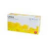 Caja de 100 unidades de guantes de látex sin polvo, ref. 833, TEGERA 1