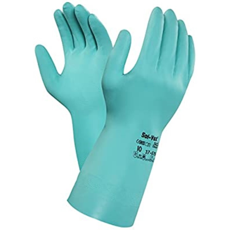 Parde guantes Alphatec Solvex de nitrilo 37-676 ANSELL