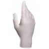 Caja de 100 guantes de nitrilo blanco SOLO 987, certificación virus 1