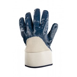 Par de guantes algodón con recubrimiento de Nitrilo y puño ancho PSH GN2 1