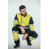 Buzo alta visibilidad HOMBRE KINGSMANN STARLIGHT, Azul Marino y Amarillo Flúor 3