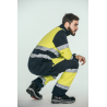 Buzo alta visibilidad HOMBRE KINGSMANN STARLIGHT, Azul Marino y Amarillo Flúor 4