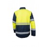 Parka Multirriesgo Alta Visibilidad HOMBRE KINGSMANN FIRELIGHT bicolor​, Amarillo flúor navy 3