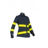 Camisa Multirriesgo Alta Visibilidad MUJER KINGSMANN FIRELIGHT combinado, Navy 2