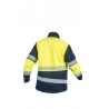 Cazadora Multirriesgo Alta Visibilidad HOMBRE KINGSMANN FIRELIGHT bicolor​, Amarillo flúor navy 2