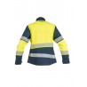 Polar Softshell Multirriesgo Alta Visibilidad MUJER FIRELIGHT bicolor Amarillo flúor navy 3