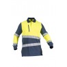 Polo Multirriesgo Alta Visibilidad HOMBRE FIRELIGHT bicolor Amarillo flúor navy 1