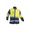 Camisa Multirriesgo Alta Visibilidad HOMBRE KINGSMANN FIRELIGHT bicolor, Amarillo flúor navy 1