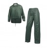 Traje de agua laboral VERDE de PVC, ref. EN400 1