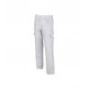 Pantalón laboral Multibolsillos Tergal Basic UNISEX Blanco, mod. 1001 1