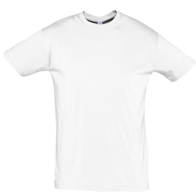 Camiseta laboral manga corta HOMBRE con cuello redondo REGENT Blanco, PLAZO...
