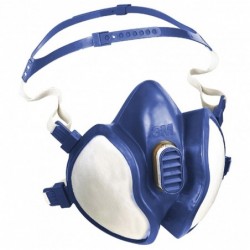 Máscara mosca 3M 4255 Protección FFA2P3, protección vapores orgánicos y...