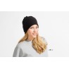 Braga de cuello convertible gorro cordón elástico ajustable navy 3