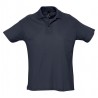 Polo laboral piqué HOMBRE manga corta Azul Marino SUMMER 100% algodón 1