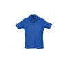 Polo laboral piqué HOMBRE manga corta SUMMER Azul Royal 1